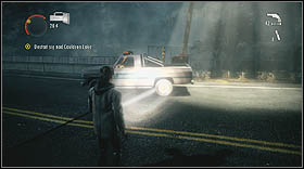 You’ll find some cool stuff inside, right on the ground - Walkthrough - Episode 6: Departure - Walkthrough - Alan Wake - Game Guide and Walkthrough