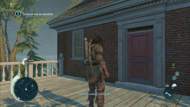 After another failed attempt, try getting in through the balcony - Sequence 5 – A Boorish Man - Walkthrough - Assassins Creed III - Game Guide and Walkthrough