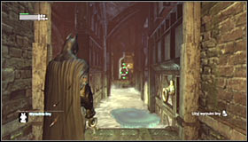 Soon after passing by the drill you should turn right and grab the grapple points nearby the new ledge #1 - Infiltrate the Steel Mill (part 2) - Main story - Batman: Arkham City - Game Guide and Walkthrough