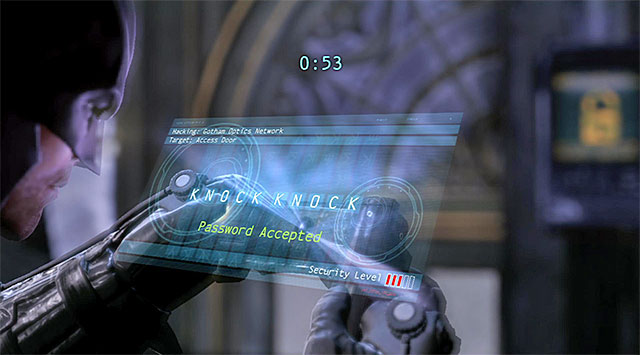 The last action you need to take within the constraints of the allotted time limit may turn out to be more time-consuming - Gain access to the penthouse - West tower - Main storyline - Batman: Arkham Origins - Game Guide and Walkthrough