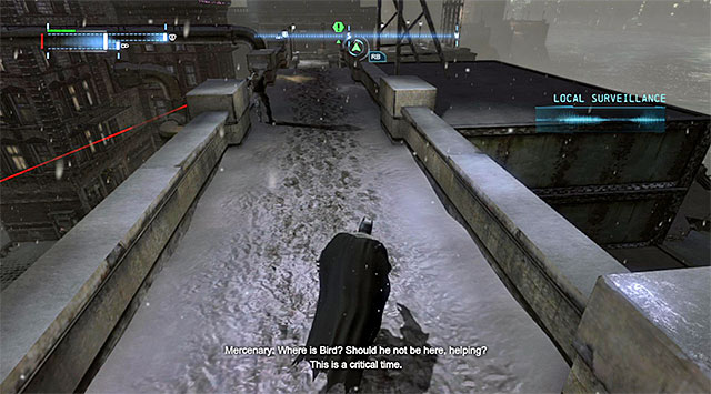 Another sniper - Locate the tracker placed on Bane - Main storyline - Batman: Arkham Origins - Game Guide and Walkthrough
