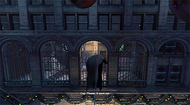Extend the rope and walk over it - Shiva - Most Wanted - Batman: Arkham Origins - Game Guide and Walkthrough