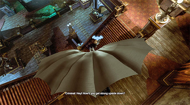 Always pick the enemies who patrol the area alone - Gain access to Penguins office - Theatre - Main storyline - Batman: Arkham Origins - Game Guide and Walkthrough