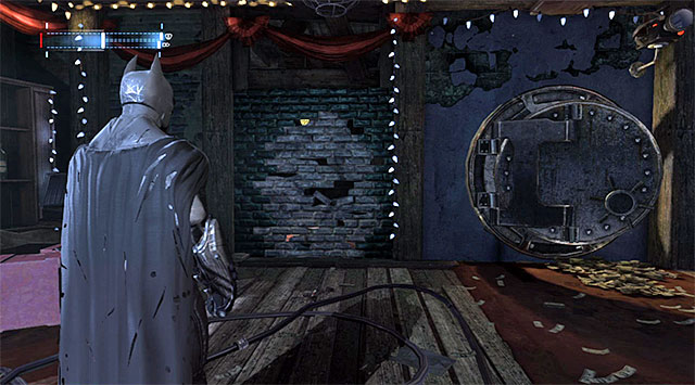 You can find this collectible in the Steel Mill, in the Sionis Office locate d above the Loading Bay (the mill's first area) - The best hidden datapacks - Extortion File 8 (Industrial District) - Enigma Datapacks - Batman: Arkham Origins - Game Guide and Walkthrough