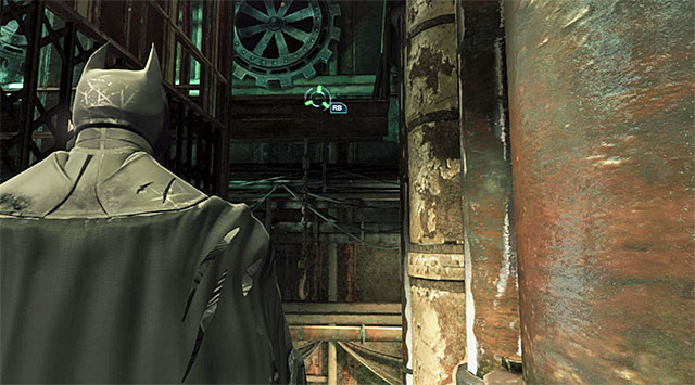 The collectible is close to the Freight Elevator Shaft - The best hidden datapacks - Extortion File 11 (Gotham Pioneers Bridge) - Enigma Datapacks - Batman: Arkham Origins - Game Guide and Walkthrough