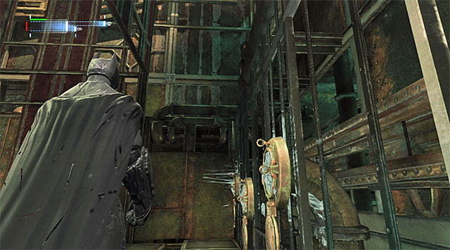 The collectible is in the Freight Elevator Shaft - The best hidden datapacks - Extortion File 11 (Gotham Pioneers Bridge) - Enigma Datapacks - Batman: Arkham Origins - Game Guide and Walkthrough