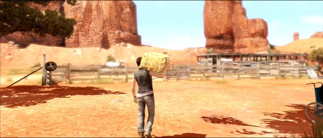 Aiden's abilities will come in handy while searching for hay - Navajo - Walkthrough - Beyond: Two Souls - Game Guide and Walkthrough
