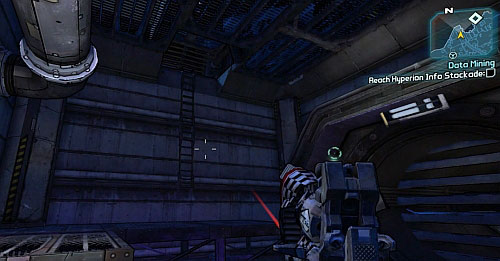 Jump inside through the newly created hole - Data Mining - Main missions - Borderlands 2 - Game Guide and Walkthrough