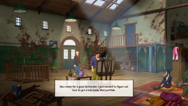 George - Hobb's Yard, Artist's Studio | London - Broken Sword: The