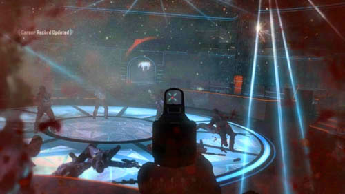 If it doesn't happen, you'll have the last chance during the fourth slowmo (picture above) - Mission 06: KARMA - Missions: Challenges - Call of Duty: Black Ops II - Game Guide and Walkthrough