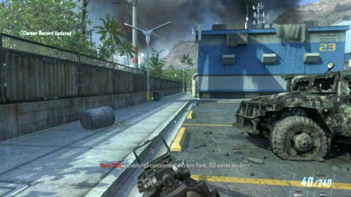 If you notice a familiar red on the screen caused by injuries, immediately start the mission all over again - Mission 11: JUDGMENT DAY - Missions: Challenges - Call of Duty: Black Ops II - Game Guide and Walkthrough