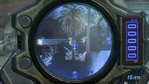 There are several opportunities to collect 10 sniper kills this way that do not interfere with other challenges - Mission 11: JUDGMENT DAY - Missions: Challenges - Call of Duty: Black Ops II - Game Guide and Walkthrough