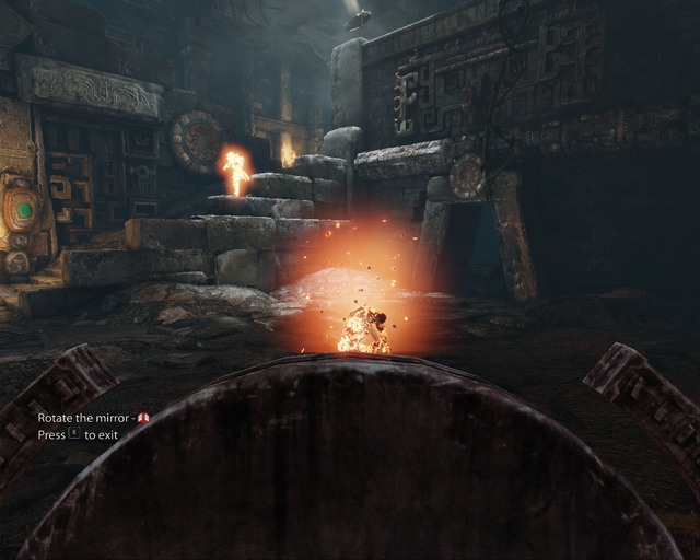 A mirror that reflects light is not something mummies like. - Mayan Tombs - Walkthrough - Deadfall Adventures - Game Guide and Walkthrough
