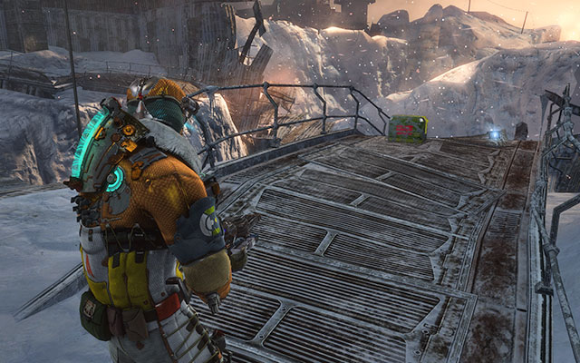 You will enter a huge and completely demolished warehouse - Collect the Probe components - 11: Signal Hunting - Dead Space 3 - Game Guide and Walkthrough