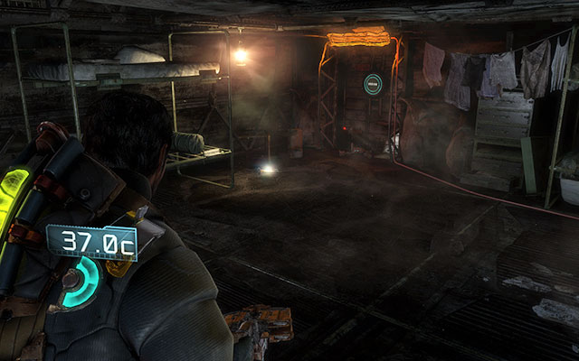After walking past the large gate, initially inaccessible, you’ll get to another room with a generator - Chapter 8 - Secrets - Dead Space 3 - Game Guide and Walkthrough