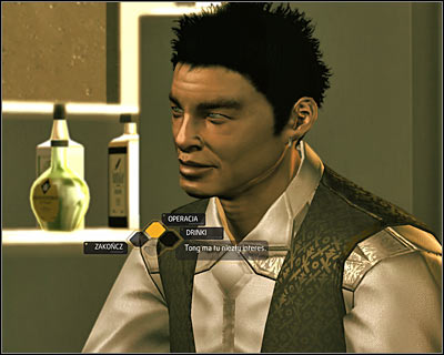 Ask Bobby Bao about the operation as soon as you’ve initiated the conversation - Bar Tab (steps 1-4) - Side quests - Deus Ex: Human Revolution - Game Guide and Walkthrough
