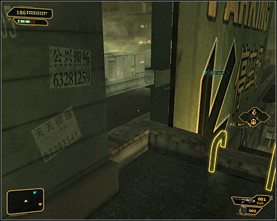 You’ll have to remain cautious here, because you’re getting close to the Hengsha Court Gardens building again and the Bellotwer forces didn’t leave this area since your last visit (beginning of Hunting the Hacker main quest) - Bar Tab (steps 1-4) - Side quests - Deus Ex: Human Revolution - Game Guide and Walkthrough