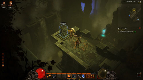 Return to the Festering Woods, locate a waypoint mentioned earlier in the text and once you’ve found it use it to travel to the Drowned Temple - The Broken Blade - Quests - Diablo III - Game Guide and Walkthrough