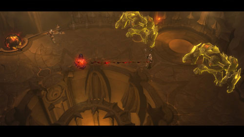 Head forward and get ready for an unpleasant surprise – a new battle - The Black Soulstone - Quests - Diablo III - Game Guide and Walkthrough