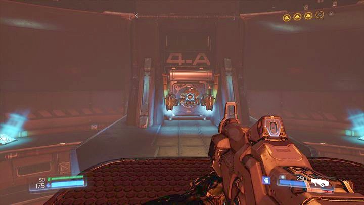 It will take you to the platform with a lever which will unlock the Classic Map below (in the place where drones are hiding) - Argent Energy Tower | Secrets - Secrets - Doom Game Guide & Walkthrough