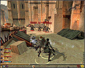 If you decline eliminating Harrowmont, you will have to defeat members of Carta in fight - Last of His Line - Act I - Dragon Age II - Game Guide and Walkthrough