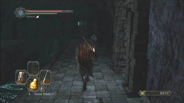 Executar através do corredor inundado.  - Pecadores Rise - Detonado - Dark Souls II - Guia do Jogo e Passo a passo