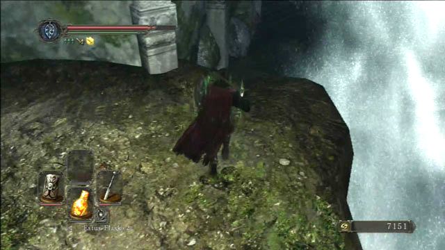 Vá sob a cachoeira - Huntsmans Bosque - o caminho através das montanhas - Detonado - Dark Souls II - Guia do Jogo e Passo a passo