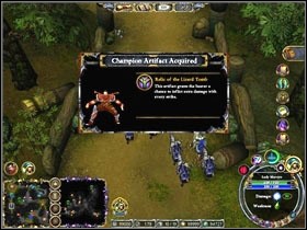 After exiting to the surface we can see the temple of Silver Flame - moving to its direction results #5 in gods attitude - Chapter 3: Hostile Natives - Order of the Flame - Dungeons & Dragons: Dragonshard - Game Guide and Walkthrough