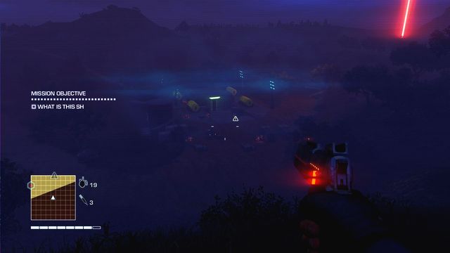 Use the fast travel and move to the garrison #1 - 4 – What is this shit? - Main missions - Far Cry 3: Blood Dragon - Game Guide and Walkthrough