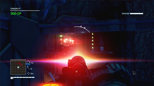After few moments an elevator will come, holding a car with mounted gun - 4 – What is this shit? - Main missions - Far Cry 3: Blood Dragon - Game Guide and Walkthrough