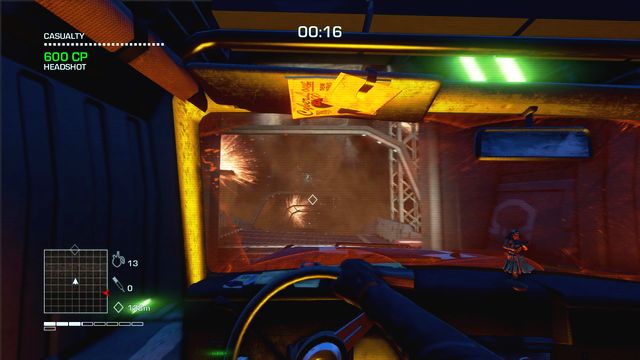 Now you have about 33 seconds to run away from the complex - 4 – What is this shit? - Main missions - Far Cry 3: Blood Dragon - Game Guide and Walkthrough