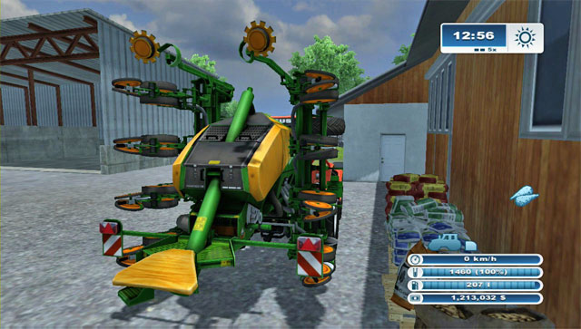 You have to fill it up, just like every other sower or planter. - Growing sugar beets - Agriculture - Farming Simulator 2013 - Game Guide and Walkthrough