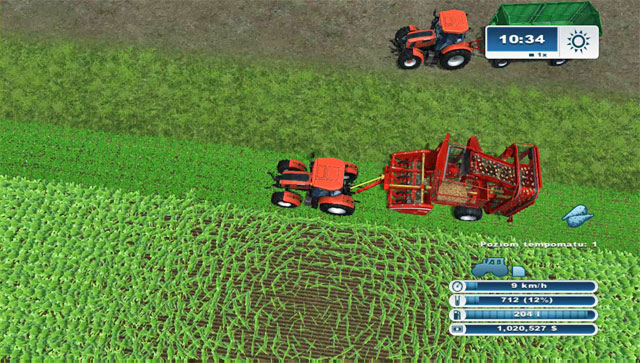 Working with this simple harvester isn’t very comfortable, as you cannot hire a worker to do it. - Growing sugar beets - Agriculture - Farming Simulator 2013 - Game Guide and Walkthrough