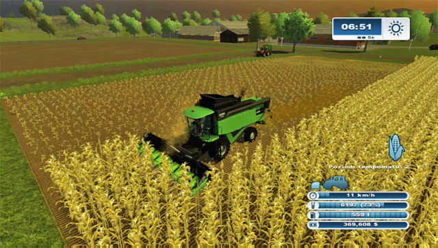 Harvesting using them (7,2 m wide) is a pleasure. - Growing corn | Agriculture - Agriculture - Farming Simulator 2013 Game Guide