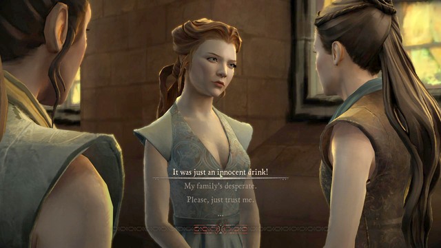 It was just an innocent drink - Chapter 2 | Episode 3: The Sword in the Darkness - Episode 3: The Sword in the Darkness - Game of Thrones: A Telltale Games Series Game Guide