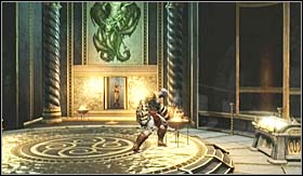 On the other side you will be attacked – get rid of the enemies (including the new statue type) and turn the nearby wheel once again - Walkthrough - Poseidons Chamber - Walkthrough - God of War 3 - Game Guide and Walkthrough