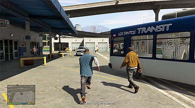 The first part of the chase - 4: Chop - Main missions - Grand Theft Auto V Game Guide