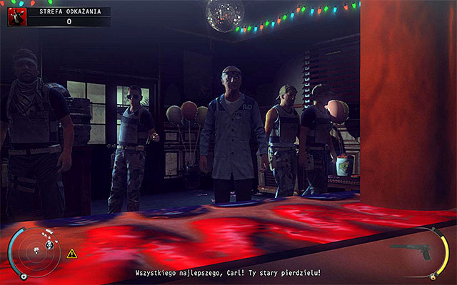 Wait for Carl celebrating birthday and accompanying guards, looking out from the cake if needed - 12: Death Factory - p. 2 - Challenges - Hitman: Absolution - Game Guide and Walkthrough