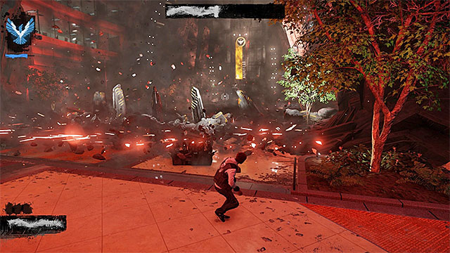 One of the bosss new attacks - 17a: Expose Augustine - defeating Augustine - Walkthrough - inFamous: Second Son - Game Guide and Walkthrough