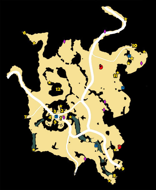 1 Mel Aglir - Maps - p.1 - Maps - Kingdoms of Amalur: Reckoning - Game Guide and Walkthrough