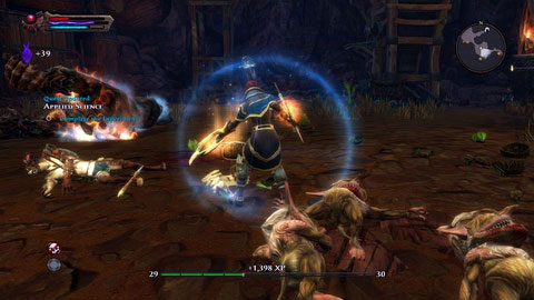 Your research is to fight with successive groups of opponents: Brownie, Boggart and Kobolds - Adessa - p. 1 - Side missions - Kingdoms of Amalur: Reckoning - Game Guide and Walkthrough