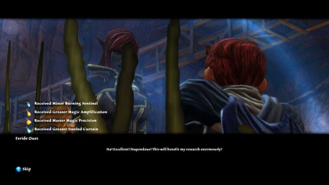 Once all creatures are dead, talk the scientist and you’ll learn where Templar Jorielle stays - Adessa - p. 1 - Side missions - Kingdoms of Amalur: Reckoning - Game Guide and Walkthrough