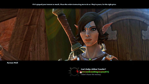 After conversation with the woman you’ll learn that the letter was thrown near the mine Cynric Quarry M5(6) - Adessa - p. 1 - Side missions - Kingdoms of Amalur: Reckoning - Game Guide and Walkthrough