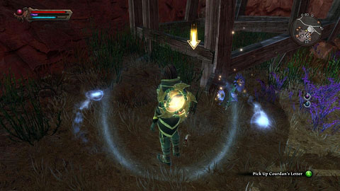 You’ll find it under wooden scaffolding - Adessa - p. 1 - Side missions - Kingdoms of Amalur: Reckoning - Game Guide and Walkthrough