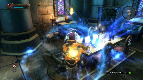 You’ll find him in his office at the top of the building - Adessa - p. 1 - Side missions - Kingdoms of Amalur: Reckoning - Game Guide and Walkthrough