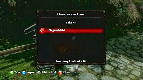 After obtaining them return to the woman M3(9) to receive 4 healing potions - Glendara - Side missions - Kingdoms of Amalur: Reckoning - Game Guide and Walkthrough