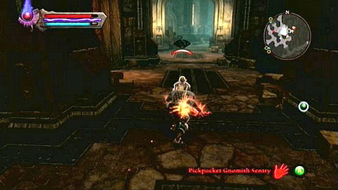 The second option implies stealing the key from the Centurion and take Onwigs gear from the chest - Haxhi - p. 2 | Side missions - Side missions - Kingdoms of Amalur: Reckoning Game Guide & Walkthrough