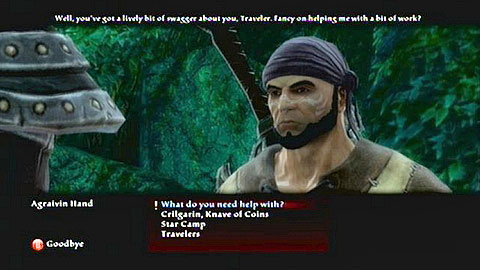 Find Agraivin Hand in the Star Camp M7(10) and speak to him - Haxhi - p. 2 | Side missions - Side missions - Kingdoms of Amalur: Reckoning Game Guide & Walkthrough
