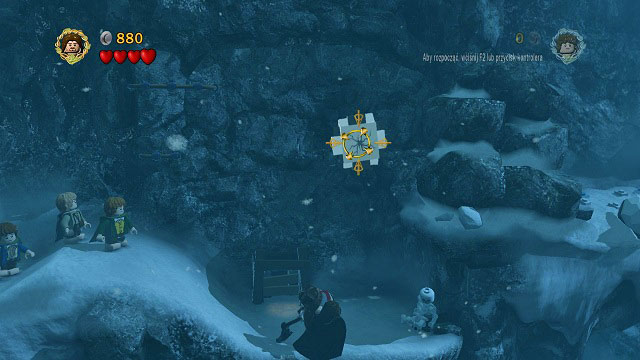 You will need to destroy one more tile - The Pass of Caradhras - Walkthrough - Act I - LEGO The Lord of the Rings - Game Guide and Walkthrough
