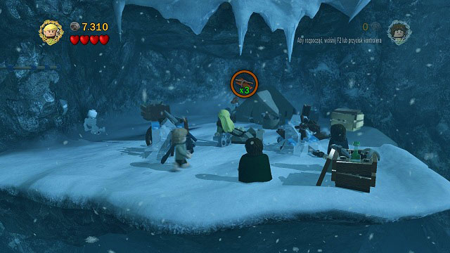 You will reach en encampment - The Pass of Caradhras - Walkthrough - Act I - LEGO The Lord of the Rings - Game Guide and Walkthrough